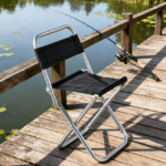 Lightweight Outdoor Folding Chair with Backrest