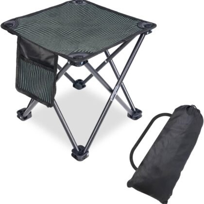 400 lb Capacity Portable Folding Camping Stool