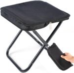 12-Inch Portable Folding Stool with Bag